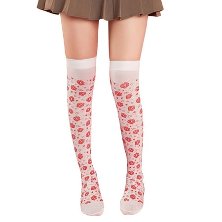 

Prints Socks Day Girls Socks Women Party Heart Love Valentine s Accessories Socks Not Matching Socks