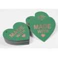 thumbnail image 4 of Inkdotpot Rose Gold Foil Paper Hang Tags Made With Love Wedding Favor Tags 50 Pieces, 4 of 6