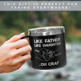 thumbnail image 4 of Vaso para Beber HUNIGIFT Como Padre Como Hija Taza de 414 ml, 4 of 7