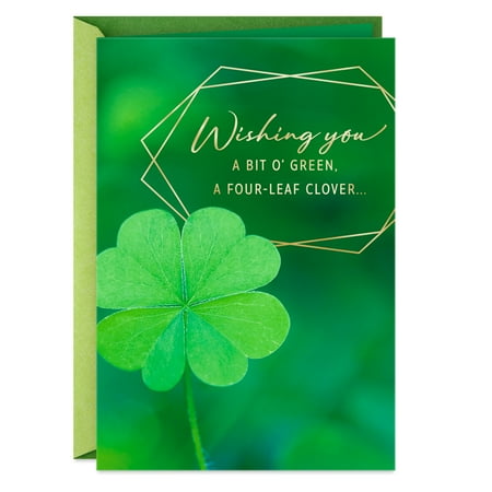Hallmark St. Patrick's Day Card (Irish Luck That Runneth Over)