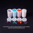 thumbnail image 6 of 40 Pieces Plastic Film Canister Holder 35MM Black and White Empty Camera Reel Storage Containers Case with Lids for Small Accessories Art Beads Coins Jewelry, 6 of 7