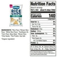 thumbnail image 6 of Pack of 6, Lundberg Sea Salt Rice Chips, 5.5 oz, 6 of 6