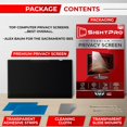 thumbnail image 4 of SightPro 24 Inch 16:9 Computer Privacy Screen Filter for Monitor - Privacy Shield and Anti-Glare Protector, 4 of 8