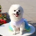 thumbnail image 2 of Primavera Verano mascota perro gato cachorro tutú princesa vestido corazón impreso falda de encaje ropa para mascotas Namotu CZCW-ZC439-1, 2 of 7