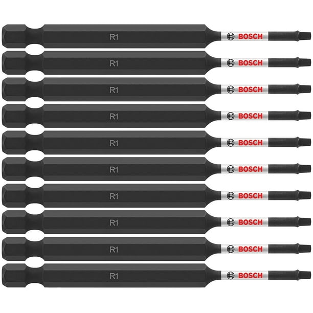 Brocas eléctricas para atornillar BOSCH ITSQ135B Square #1, paquete de 10