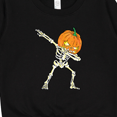 thumbnail image 3 of Inktastic Halloween Dabbing Great Pumpkin Skeleton Toddler Sweatshirt, 3 of 4