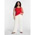 thumbnail image 2 of Terra & Sky Women’s Plus Size Button Through Tank, Sizes 0X-4X, 2 of 5