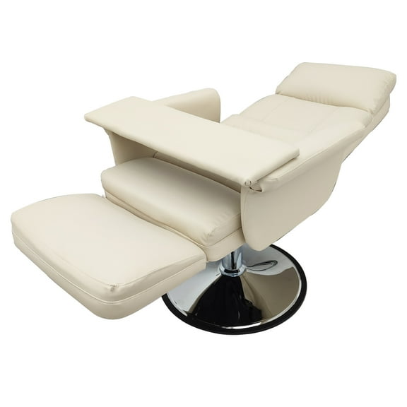 INTSUPERMAI 360 Degree Rotation Facial Beauty Bed Spa Chair Creamy White Hydraulic Pressure Lifting