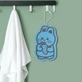 thumbnail image 5 of Unique Bargains Rabbit Pattern Bath Sponge Body Scrubber 1 Pc Blue, 5 of 6