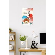 Monchhichi and Monchhichi Friends - Kanji Wall Poster, 14.725 x 22.375
