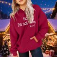 thumbnail image 4 of Girls Hooded Sweatshirts Hoodie With Pockets Casual Oversized Long Sleeve Pullover Tops Winter Preppy Sweatshirts Cute Hoodies For Teen Girls Baggy Sweatshirt With Hood Wine 5-6 Years, 4 of 5