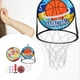 thumbnail image 4 of KAKOWELY 1 juego de aro de baloncesto para interiores, tablero de dardos de doble cara., 4 of 5