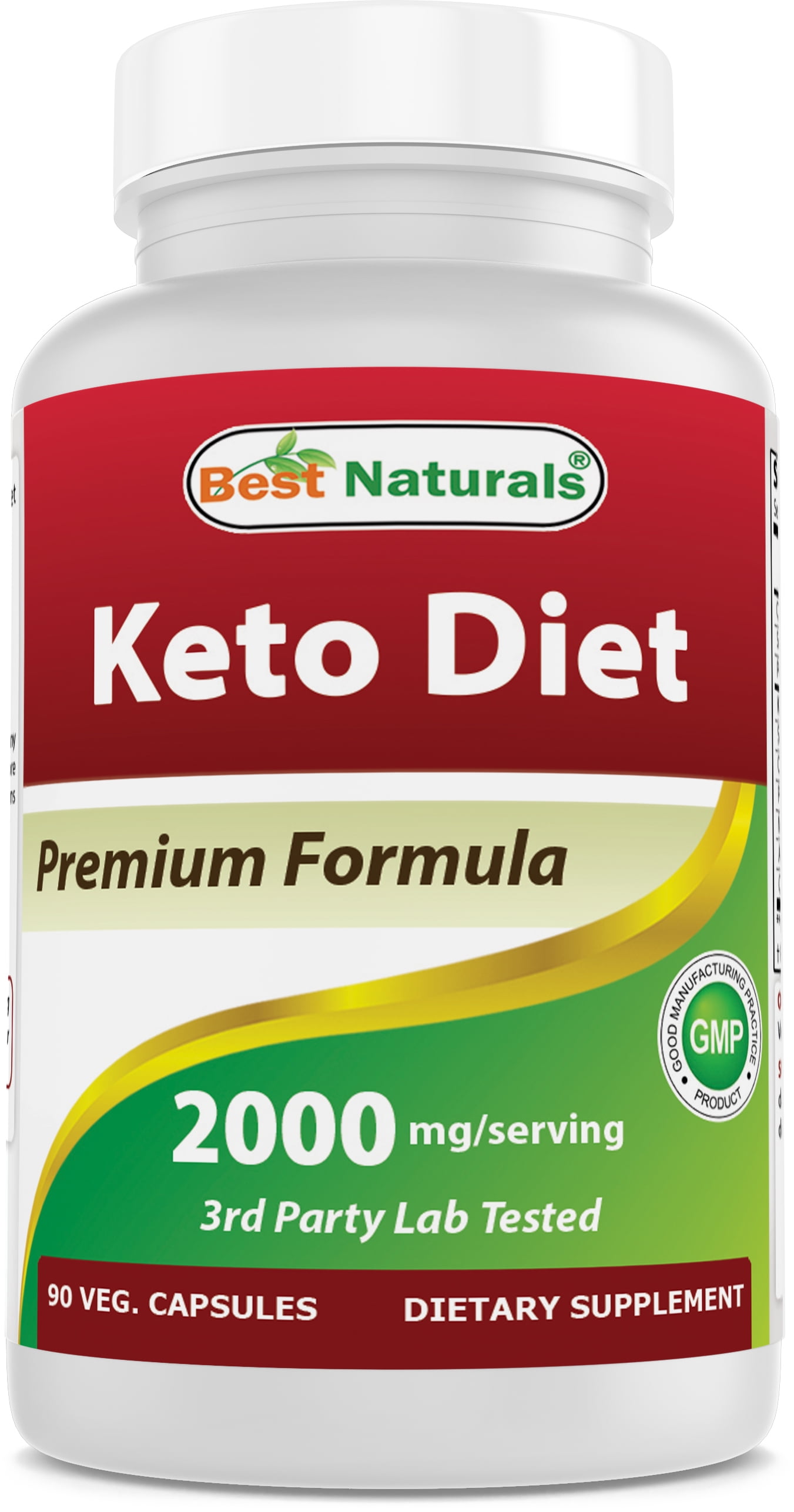 Best Naturals Keto Diet Pills 2000 mg 90 Vegetarian Capsules ...