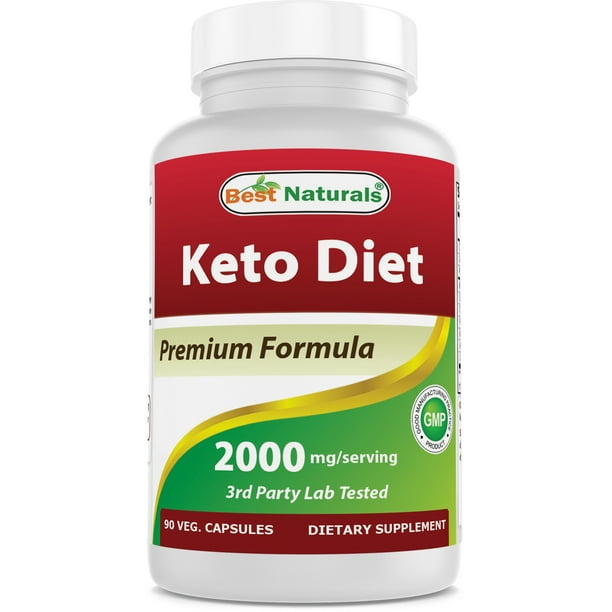 Best Naturals Keto Diet Pills Exogenous Ketones BHB Supplement, 2000mg