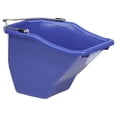 thumbnail image 1 of Little Giant 20-Quart Durable Plastic Flat Back Livestock Feed Bucket, Blue, 1 of 3