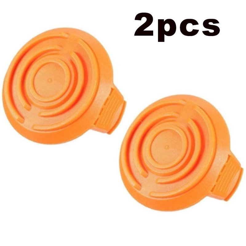 New 2pcs Spool Cap Cover 50006531 for Cordless Grass Trimmer WG151