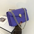 thumbnail image 4 of Bolsos de mano verdes de moda, pequeños bolsos cruzados para mujer, nuevos bolsos de marca de lujo europeos de 2024, bolsos de hombro con cadena para mujer, 4 of 4