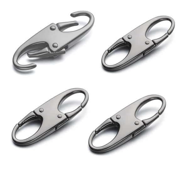 Mosquetones Zpsolution Double Small para disuadir robos pequeños, 4 unidades