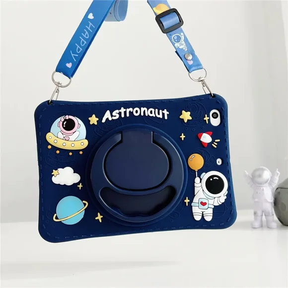 For Samsung Tab A9 8.7 Plus 11 inch Case Kids Tablet Cover For Tab A8 10.5 A7 T500 S6 Lite 10.4 P610 T220 A 8.0 T290 Funda Cases 360 Astronaut A8 10.5 X200 X205
