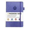 thumbnail image 1 of HLONK Password Books with Alphabetical Tabs  Hardcover Password Keeper Internet Website Address Book  English Telephone Address Notebooks Dedicated Notebook  1PC  7.8”x5.2”x0.6”  Pink, 1 of 4