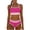 Pink., variant on Agkizg Stylish Solid Color Two Piece Bikini Set,Comfortable Kids Swimsuit,Cute Bathing Suits for Beach Vacation (Girl or Girl Plus)