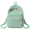 thumbnail image 2 of ZTTD Women's Student Shoulder Corduroy Fashion Casual Backpack Bag Shoulder Bag, 2 of 2