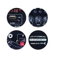 thumbnail image 2 of Amplificador de Audio estéreo HiFi para coche y hogar, amplificador de sonido de 400W, 2x200W, Bluetooth, EDR, amplificadores de diseño LED, 2 of 4