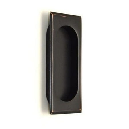

Rectangular Flush Pull Flat Black
