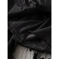 thumbnail image 5 of Franhais Casual Women Summer Long Skirt Irregular Floral Print Mesh Patchwork Skirt for Beaches, 5 of 6