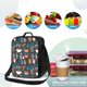 thumbnail image 4 of Disketp Coffee Lover Print Bolsa Térmica Estampada para Almuerzo, Lonchera para Hombres y Mujeres Adultos, 4 of 7