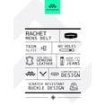 thumbnail image 3 of Bravura Ratchet Casual Belt, 3 of 6