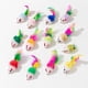 thumbnail image 5 of Suministros para mascotas, muñeco de peluche de simulación, traje de ratón con plumas, juguete molar resistente a los arañazos para gatos, 5 of 6