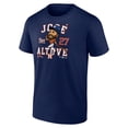 thumbnail image 2 of Men's Fanatics Jose Altuve Navy Houston Astros Hometown Caricature T-Shirt, 2 of 4