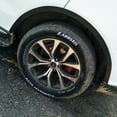thumbnail image 2 of UKCOCO Black Car Tyre p High Strength Flexible Wheel Eyebrow Protector for Collision, 2 of 6