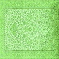 thumbnail image 1 of Ahgly Company Indoor Square Persian Green Traditional Area Rugs, 3' Square, 1 of 1
