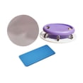 thumbnail image 2 of Almencla Disque Abdominal Roue Entraîneur Rouleau Disques Coulissants pour Gym Violet, 2 of 5