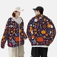 thumbnail image 4 of Lsque Whimsical Autumn Forest UPF 50+ Lightweight Sun Protection Men's Women's Long Sleeve Shirt, Hoodie Performance -Large, 4 of 9