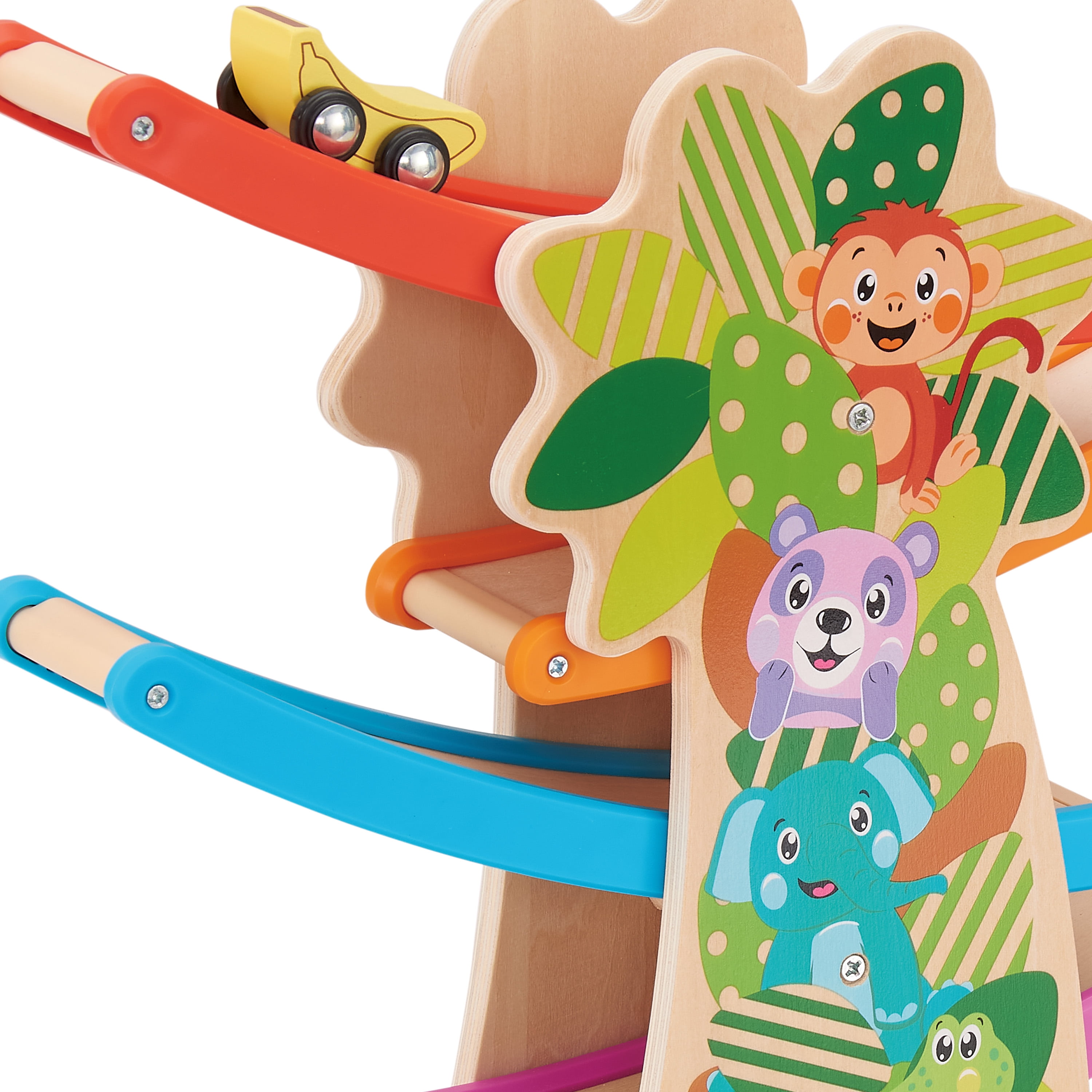 Spark Create Imagine Trees, Cars, and Tracks Race Set, Toddler Toy  (图5)