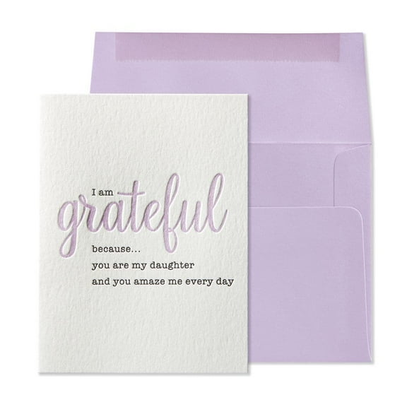 NIQUEA.D, Grateful Daughter Birthday Card