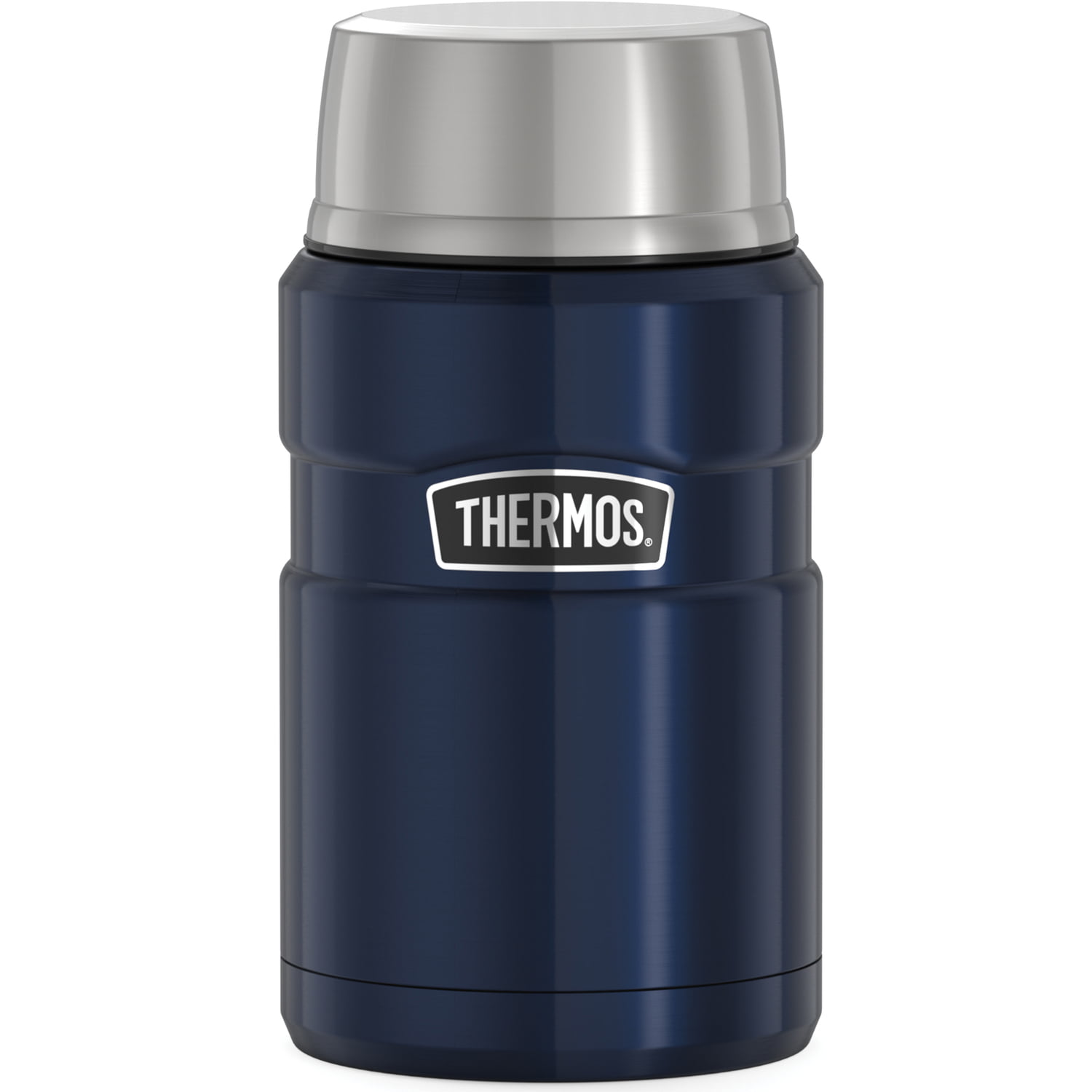 NEW Thermos Stainless Steel King 16-Ounce Leak-Proof Travel Mug Midnight Blue 
