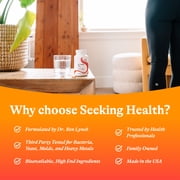 Seeking Health B Complex Plus - Vitamin B Complex Supplement with Choline & Riboflavin - Supports Brain Health, Digestion, Energy - 100 Capsules