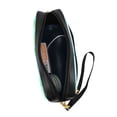 thumbnail image 2 of Small Makeup Bag, Rangement Multifonctions Bag, Fantaisie Cyan Géométrie Crayon Cas, 2 of 4