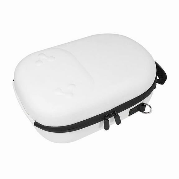 For Meta 3S Box Portable Carrying Case VR Headset Shockproof EVA Hard Shell Storage Bag with Mesh for Meta B,1 * bag,White