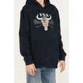thumbnail image 3 of Cody James Boys' Bull Flag Hooded Sweatshirt - CBHO22SW20   US, 3 of 4