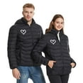thumbnail image 1 of NJDVHB Womens Winter Long Sleeve Parkas,USB Intelligent Constant Temperature Heated Windproof Plus Size Coat For Men And Women Winter 8 Heated Jacket Coat, 1 of 4