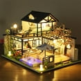 thumbnail image 3 of STARTIST Maison de Poupée Bébé Miniature avec Mobilier Maison de Poupée Villa pour Filles, 3 of 9