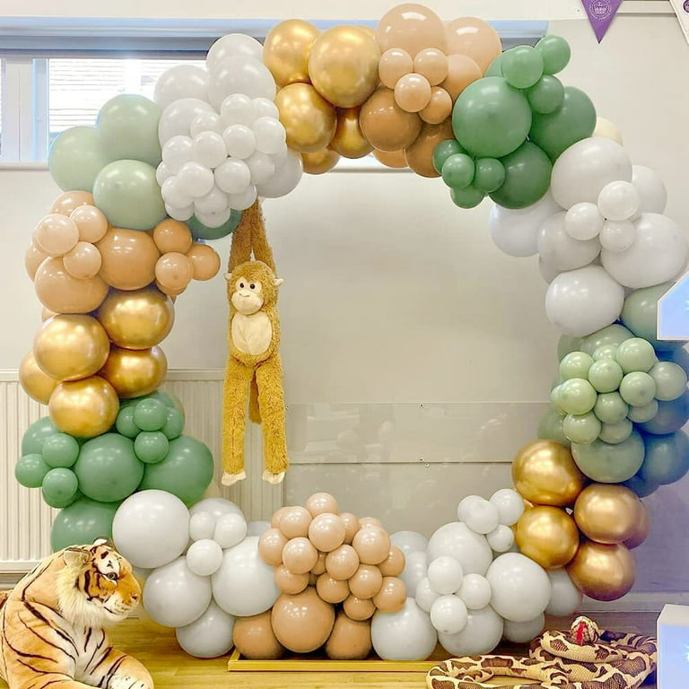 oynearo dark teal and mint green balloon garland kit for wedding  bachelorette bridal shower anniversary celebration