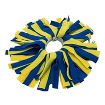 Pomchies Pom-ID Brightly Colored Luggage ID Tag pom-pom, Royal/Sunshine 2-pack