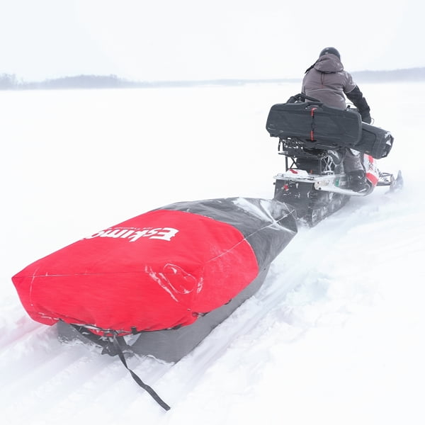 Eskimo 27630 70 Inch Deluxe Ice Fishing Shelter 600 Denier Durable Travel  Cover 