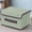 Green#2219, variant on Linen Cloth Covered Storage Box Set Foldable Fabric Organizer with Lid for Clothing and Household Items Large Decorative Bins with Handles Pack of Two